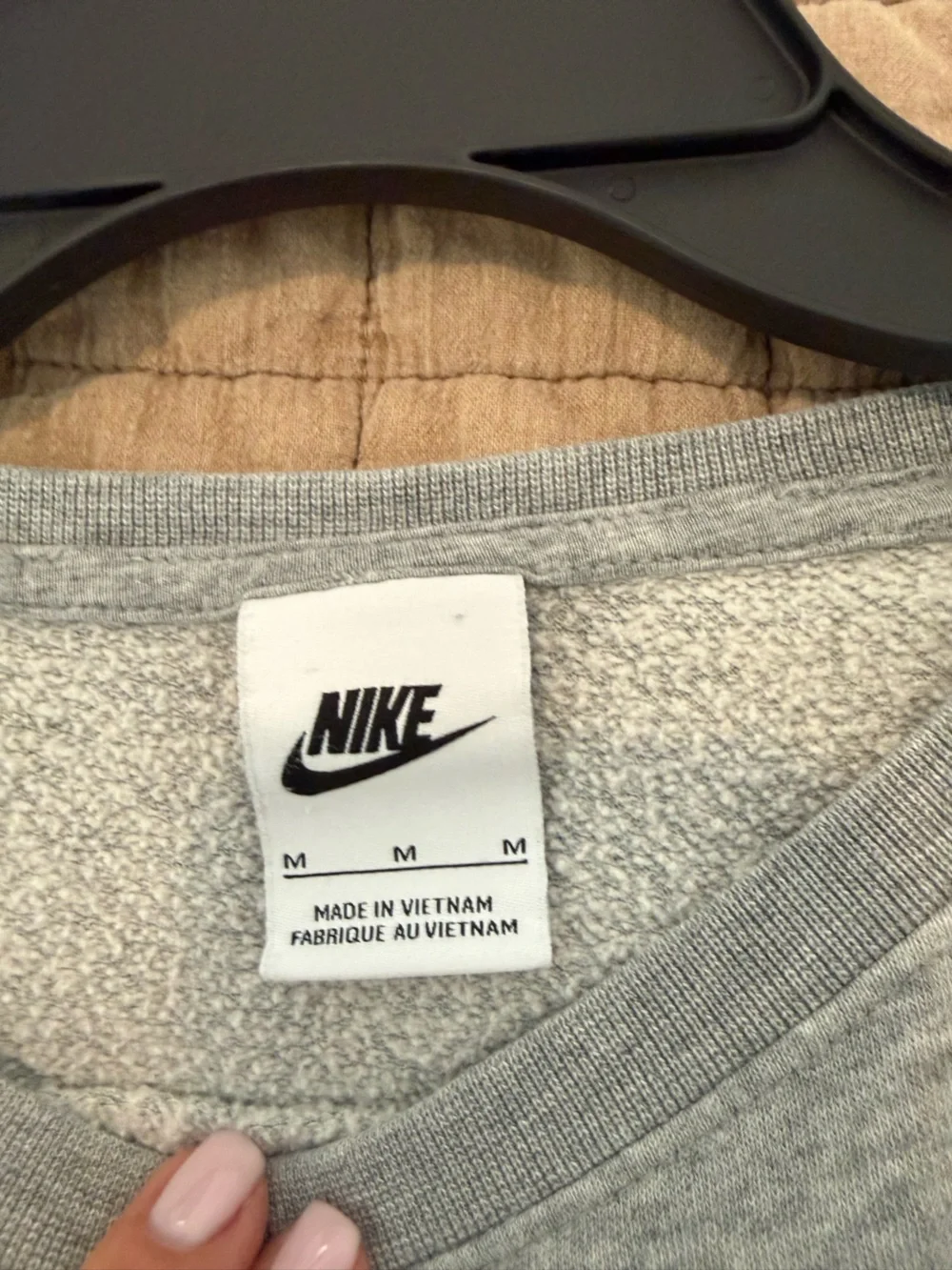 Nike Women’s Grey Logo Sweatshirt